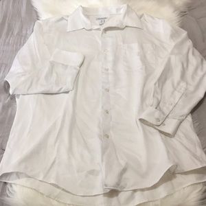 George Brand White Men’s Button Up!